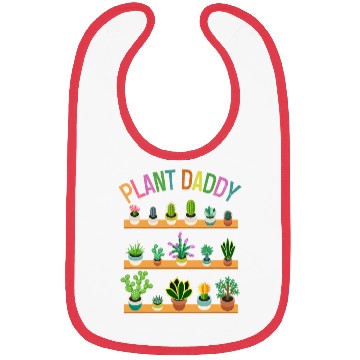 Discover Plant Daddy Succulents Dad Gardener Gardening Bibs