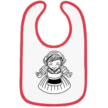 Discover Cute Little Farmer Girl Bibs