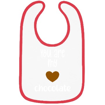 Discover You Are My Chocolate Valentine Bibs