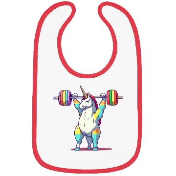 Discover Unicorn Weighlifting Bibs