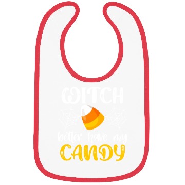 Discover Halloween Witch Funny Candy Corn Trick Or Treat Bibs