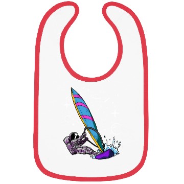 Discover Astronaut Space Surfer Windsurfing Windsurfer Bibs