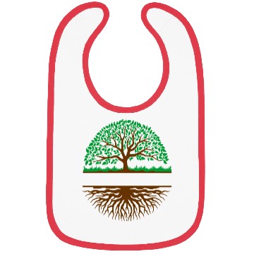 Discover Tree with roots banner Bibs