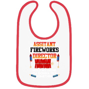 Discover Independence Day Assistant Fireworks Director USA Bibs