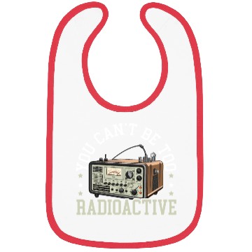 Discover Ham Radio Operator Morse Code Radioactivity Bibs
