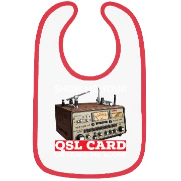 Discover Ham Radio Operator Morse Code Radioactivity Bibs