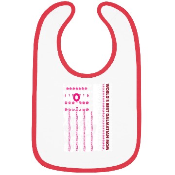 Discover World's Best Dalmatian Mom Dog Owner Bibs