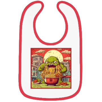 Discover Ramen Monster Bibs