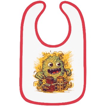 Discover Ramen Monster Bibs