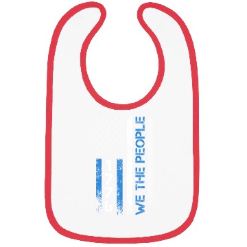 Discover We the people 1776 Independence Day US Patriots Bibs