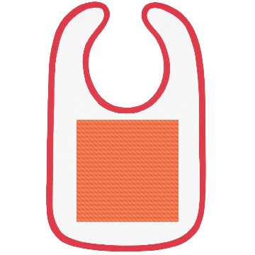 Discover Retro Orange Geometric Pattern Bibs