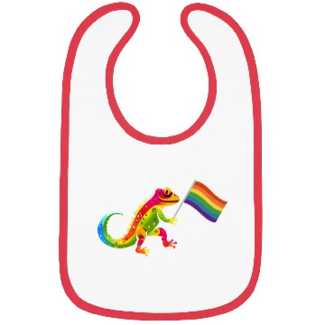 Discover Gay Pride Gecko Bibs