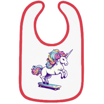 Discover Unicorn Riding Skate Bibs