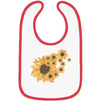 Discover Aesthetic Sunflower Bibs