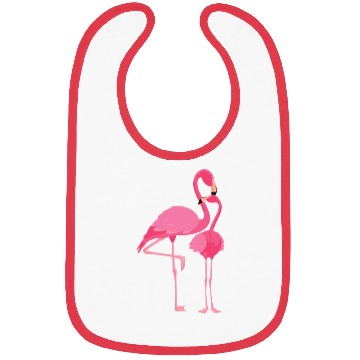 Discover Flamingo with Child Bibs