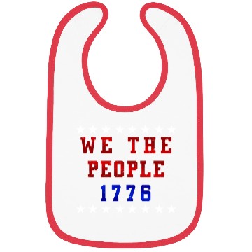Discover We the people 1776 Independence Day Party USA Bibs