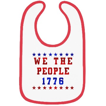 Discover We the people 1776 Independence Day Party USA Bibs