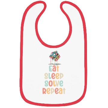 Discover Eat Sleep Solve Repeat Bibs