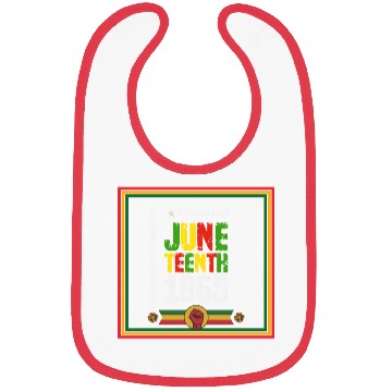 Discover Honoring JUNETEENTH 1865 Design Bibs