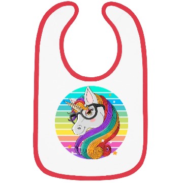 Discover Funny Unicorn Bibs