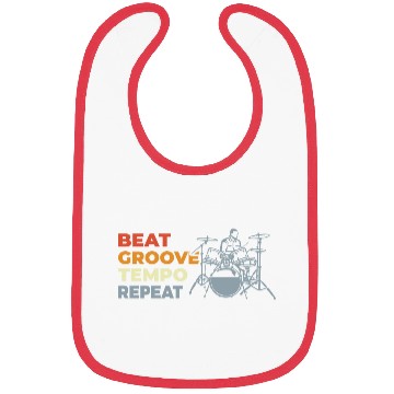 Discover Drummer Motivation Bibs
