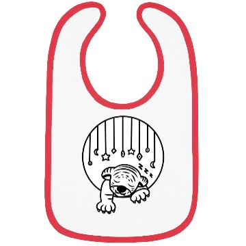 Discover Cute Tiger Cub Sleeping Bibs