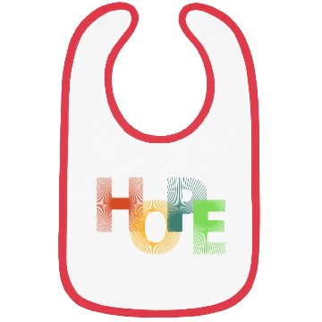 Discover Rainbow Hope Bibs