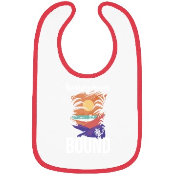 Discover Bride Groom Vacation Newlywed Couple Honeymoon Bibs
