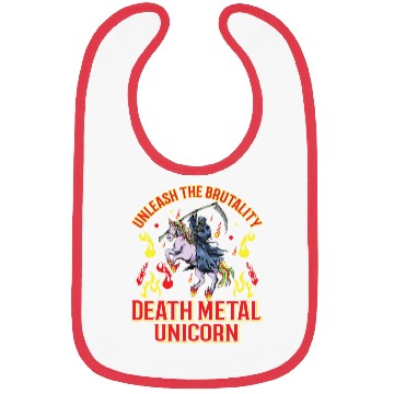 Discover Goth Rock Satan Unicorn Festivals Death Metal Bibs