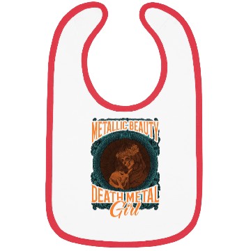 Discover Goth Rock Satan Girl Woman Festivals Death Metal Bibs