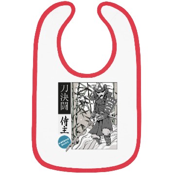 Discover Aesthetic samurais master Comic Strip style Bibs