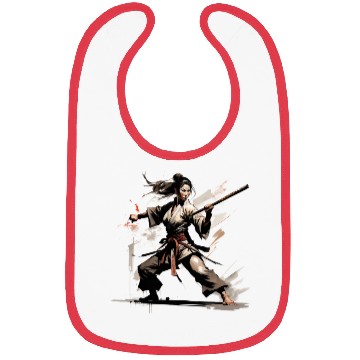 Discover Karate girl Bibs