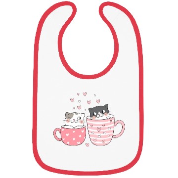 Discover Cat Lover Bibs