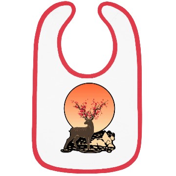 Discover THE SACRED DEER | NATURE HOLY SPIRIT Bibs
