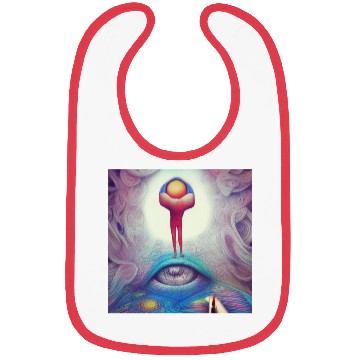 Discover Psychedelic imagination Who am I, where am I? Bibs