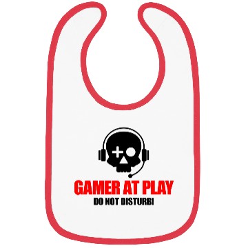 Discover Gamer at Play green Bibs