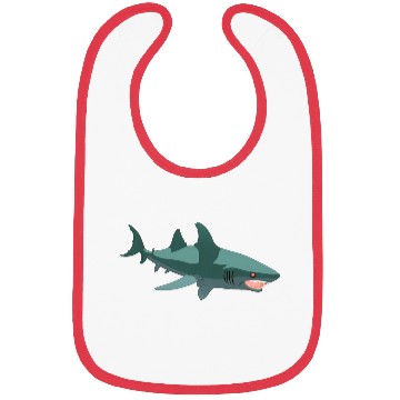 Discover Robot shark Bibs