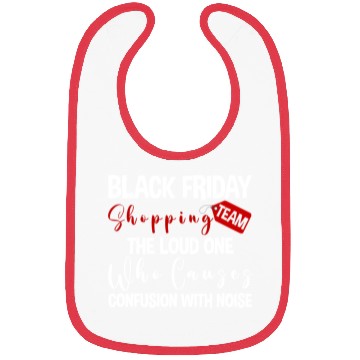 Discover Black Friday Shopping Team 2 Bibs