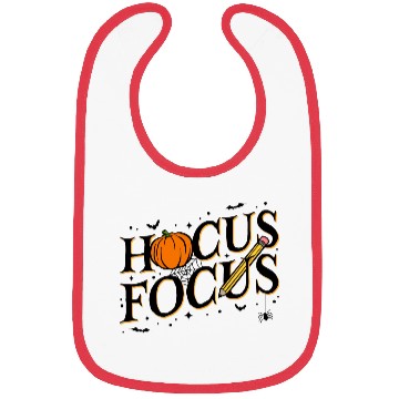 Discover Funny Hocus Focus Teacher Appreciation Halloween Bibs