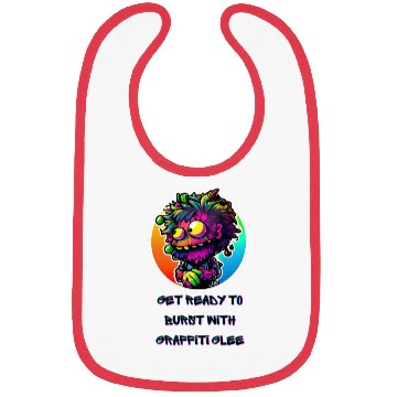 Discover Get Ready to Burst with Graffiti Glee Bibs