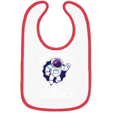 Discover Astronauts pioneers of science spaceman space Bibs