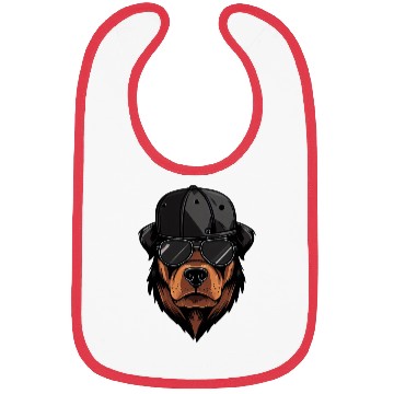 Discover Rottweiler Gangster Bibs
