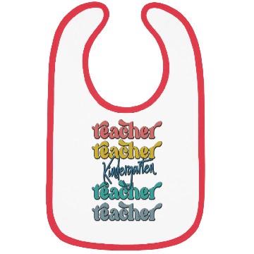 Discover Kindergarten Teacher Bibs
