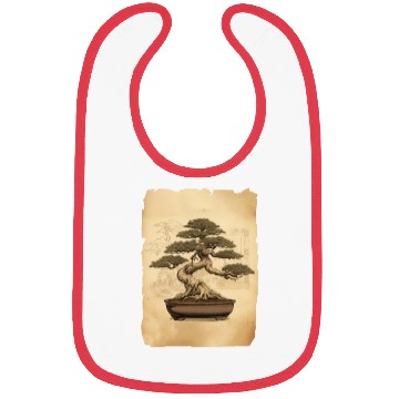 Discover bonsai Japanese Art Bibs