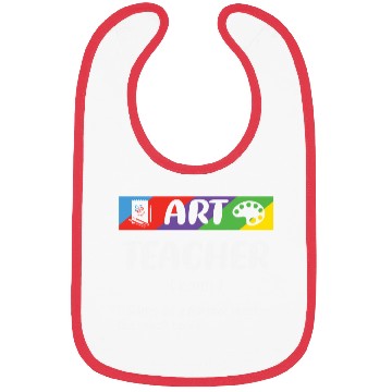 Discover Art Teacher Bibs