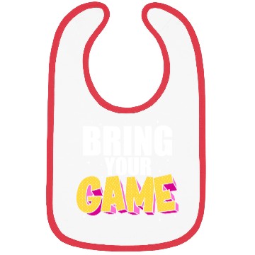 Discover BRING YOUR GAME nostalgia Bibs