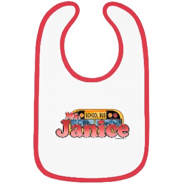 Discover Janice Schoolbus Driver nature Bibs