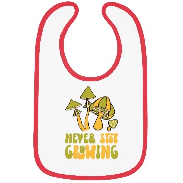 Discover Never Sop Growing stars Bibs