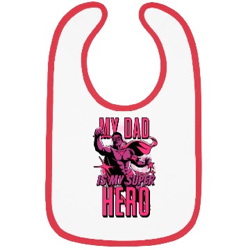Discover My Dad Is My Super Hero Bibs