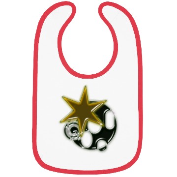 Discover Yellow Star Bibs